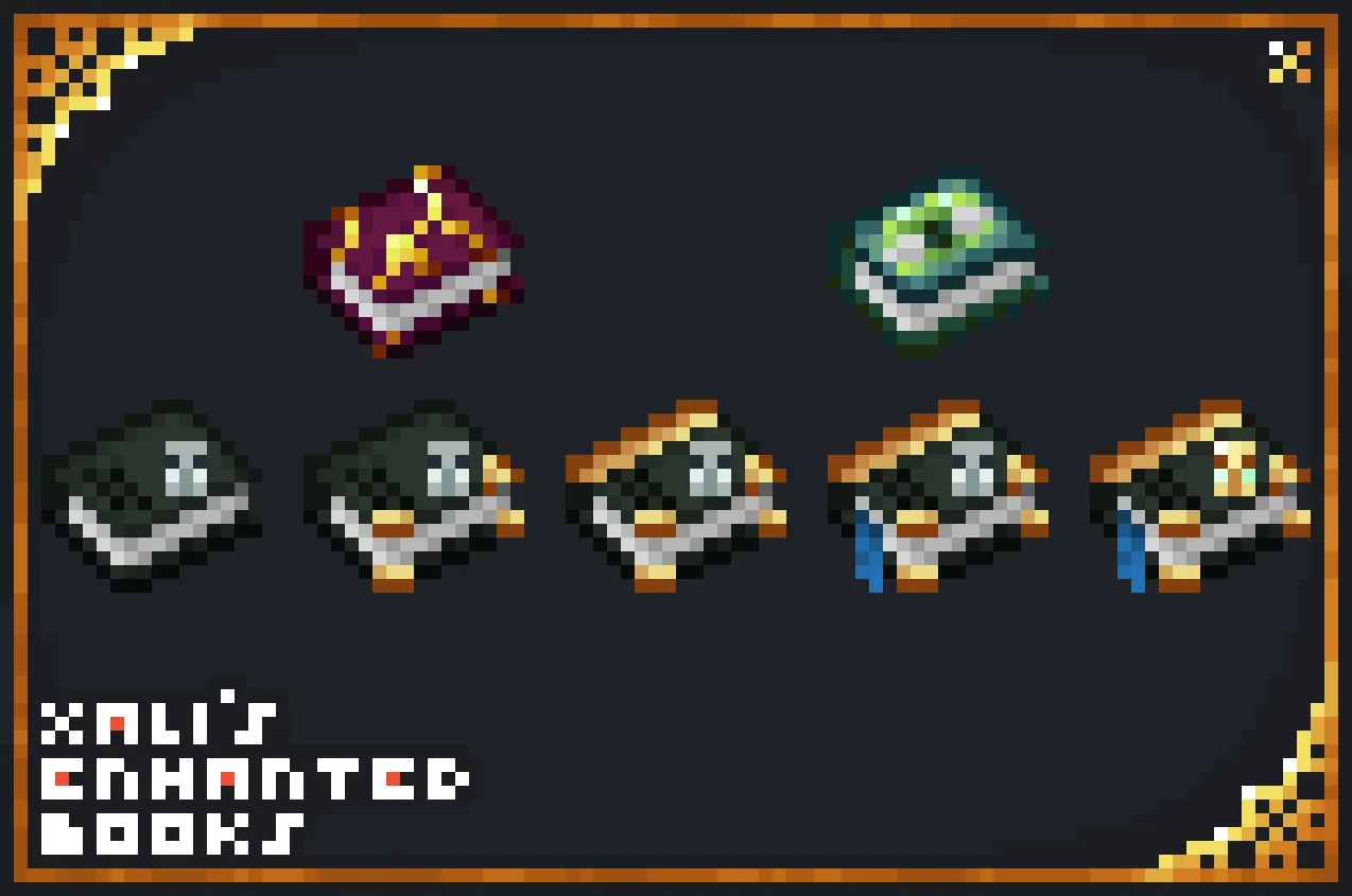 Изображение 2 ресурспака xali's Enchanted Books