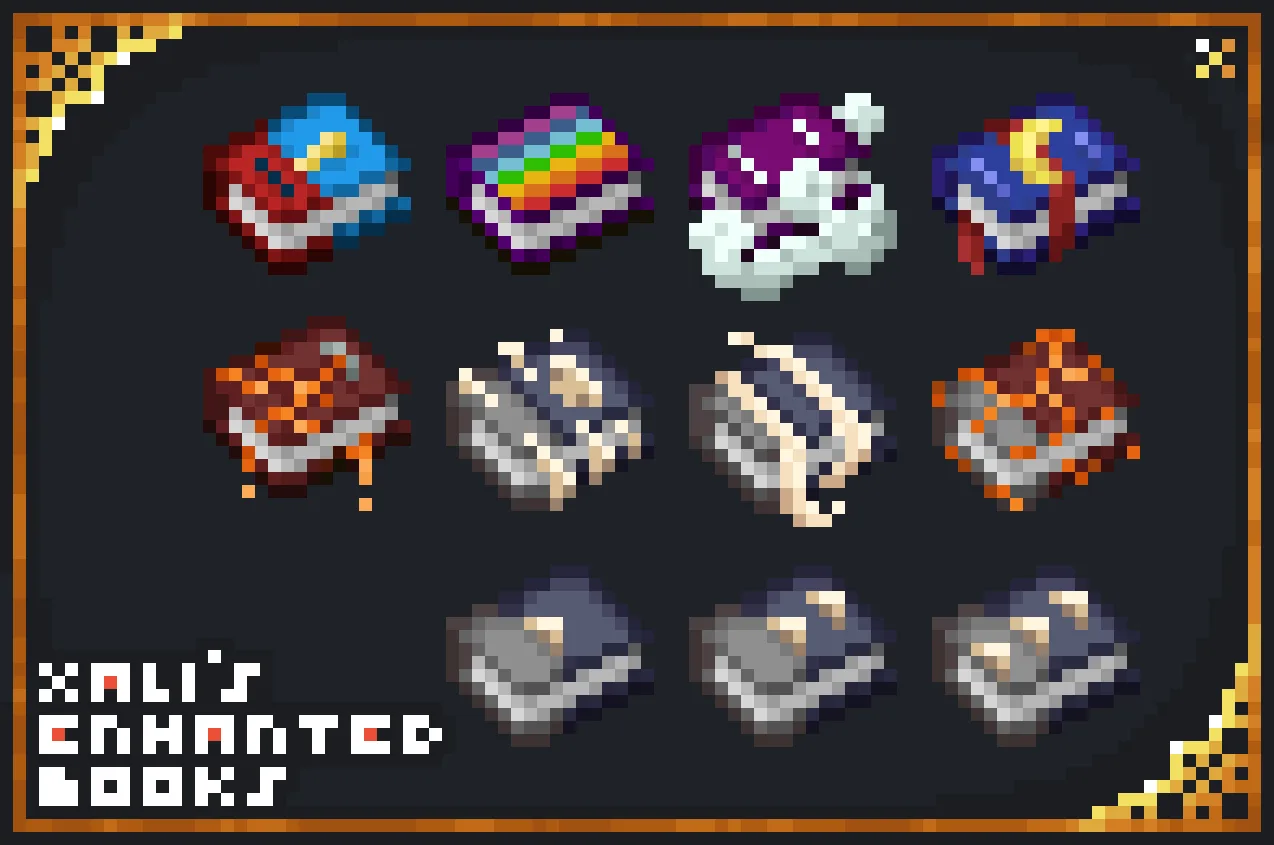 Изображение 3 ресурспака xali's Enchanted Books