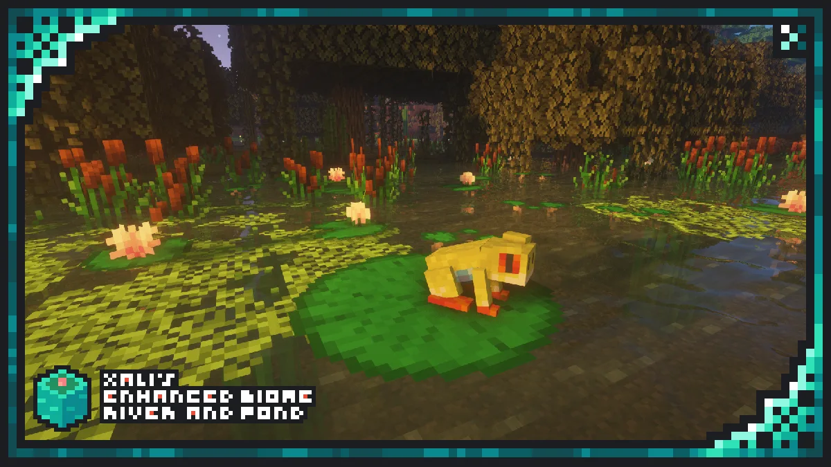 Изображение 3 ресурспака xali's Enhanced Biome River & Pond
