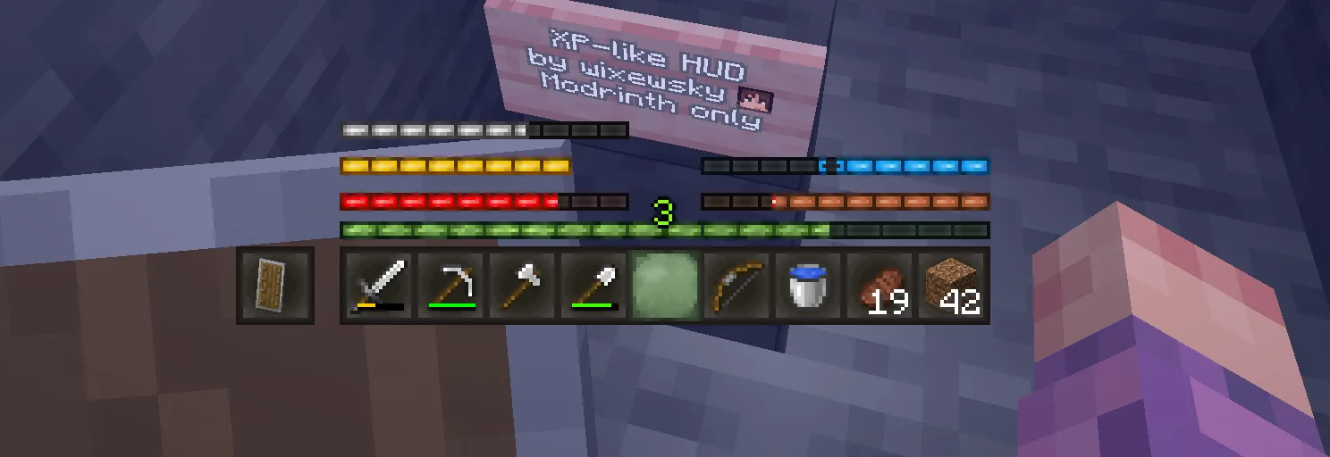 Изображение 2 ресурспака XP-like HUD