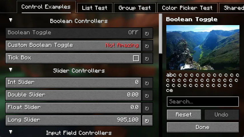 YetAnotherConfigLib (YACL)
