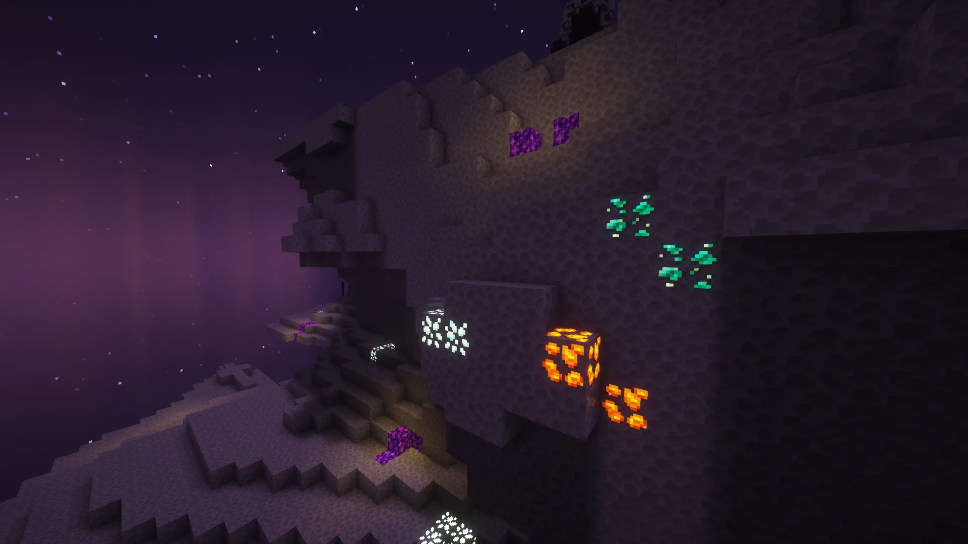 Yet Another Glowing Ores Pack
