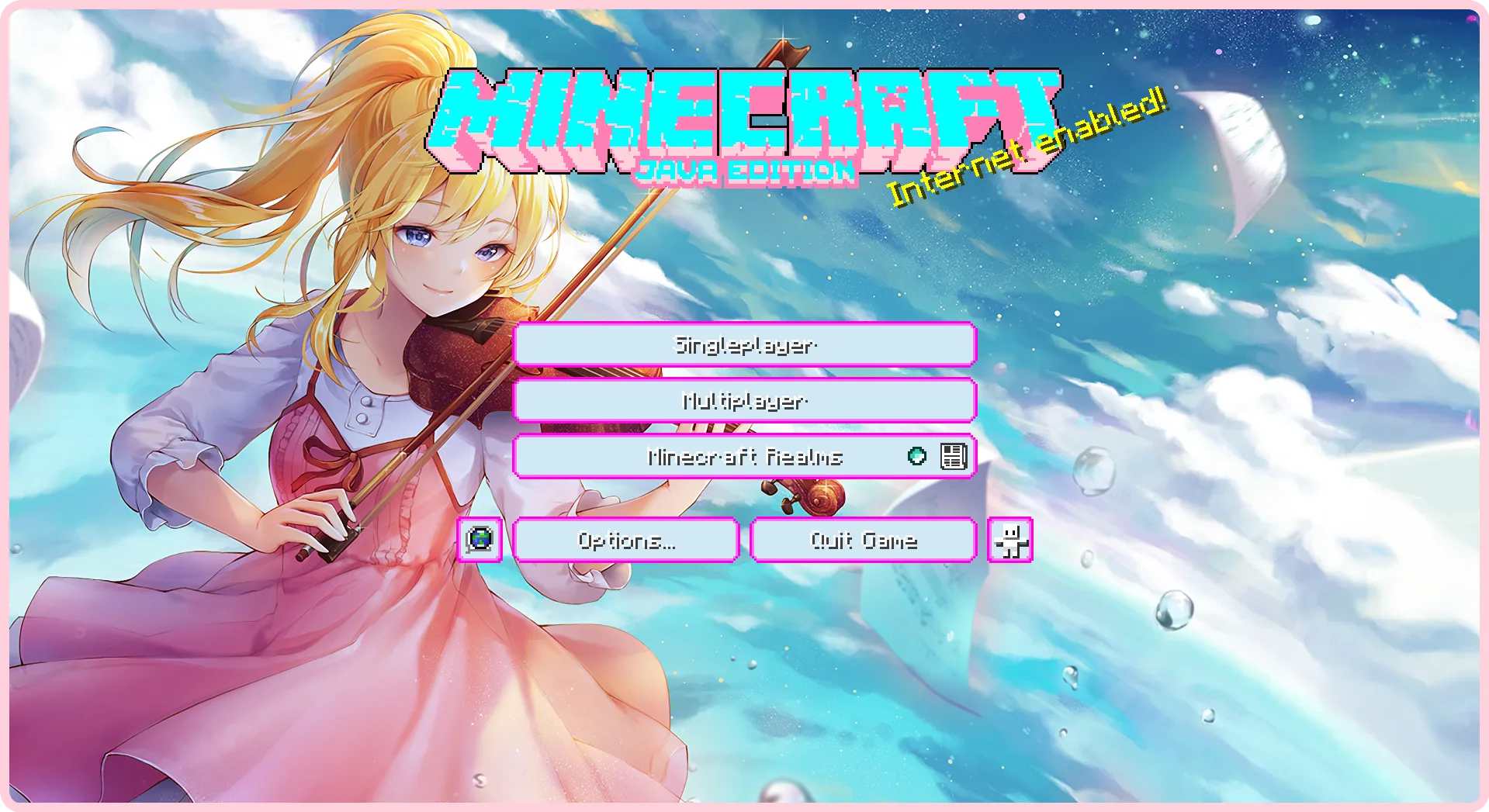 Your Lie in April Custom GUI Pack