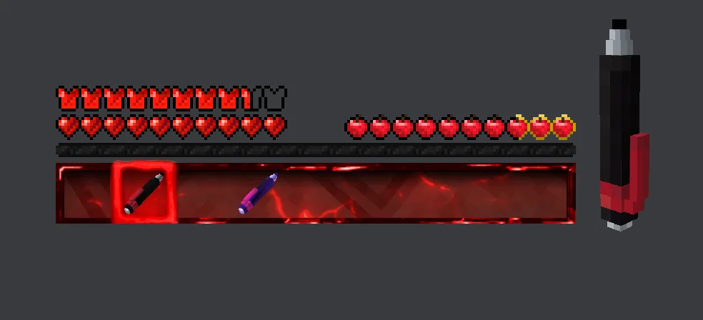 Изображение 3 ресурспака ZickZack ORI Red 🌹